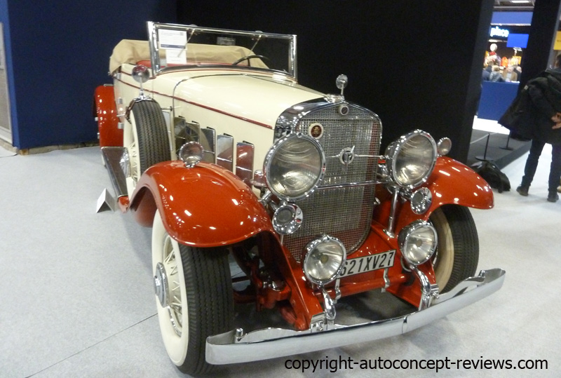 1931 Cadillac convertible coupé V12 370A by Fleetwood.